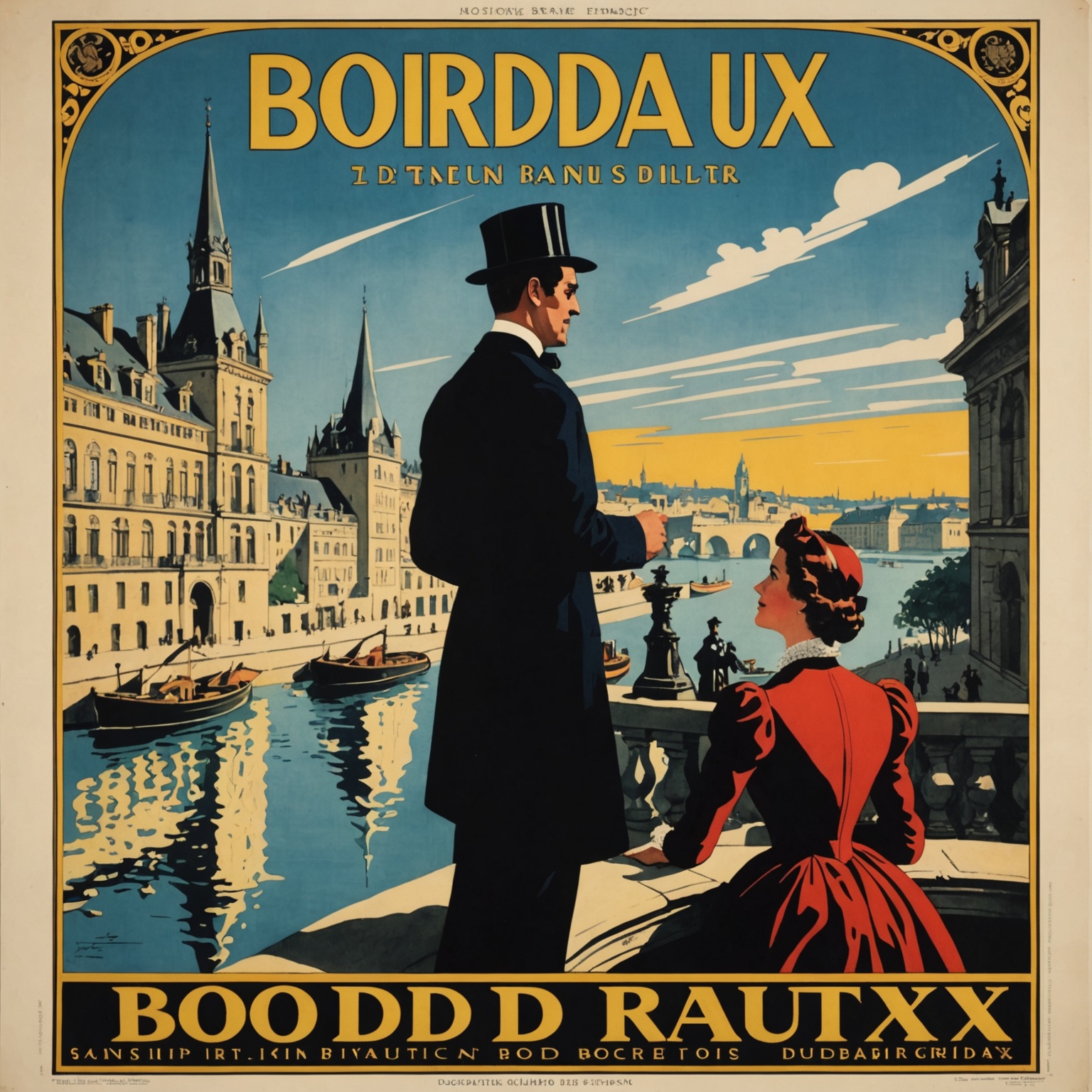 Sublimez votre intérieur avec une touche d’élégance intemporelle: Top des affiches vintage de Bordeaux à découvrir absolument !